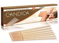 Aura Herbals, świece do świecowania uszu, Hopi Candica, 5 par