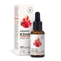 Aura Herbals, Witamina K2MK7, krople, 30ml