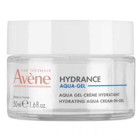 Avene Hydrance Aqua Gel, nawilżający krem-żel do twarzy, skóra wrażliwa i odwodniona, 50ml