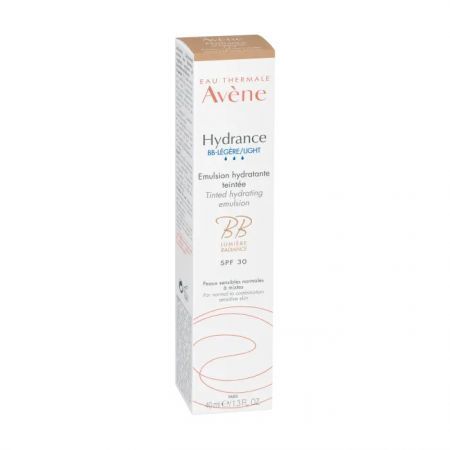 Avene Hydrance BB, nawilżająca emulsja koloryzująca SPF 30, lekka konsystencja, 40ml