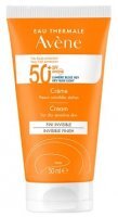 Avene, krem ochronny, SPF 50+, skóra sucha i wrażliwa, 50ml