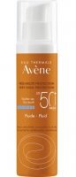 Avene Sun, fluid ochronny do twarzy SPF50+, skóra normalna i mieszana, 50ml