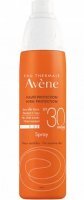 Avene Sun, spray ochronny do ciała SPF30, 200ml + ręcznik w prezencie