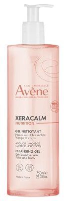 Avene XeraCalm Nutrition, żel oczyszczający pod prysznic, 750ml
