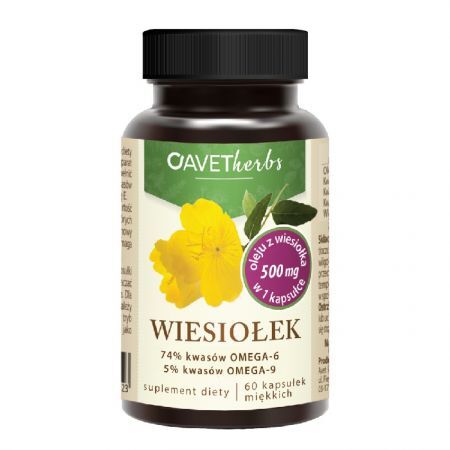 Avet herbs, Wiesiołek, 60 kapsułek