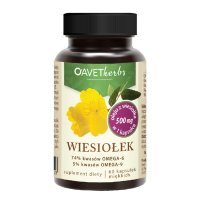 Avet herbs, Wiesiołek, 60 kapsułek