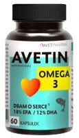 Avetin Omega-3, 60 kapsułek