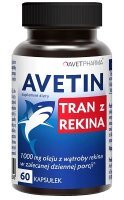 Avetin Tran z rekina, 60 kapsułek