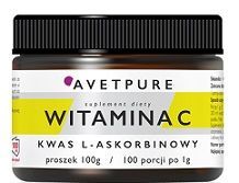 Avetpure, Witamina C, proszek, 100g