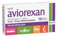 Aviorexan (50mg+50mg), 10 tabletek powlekanych