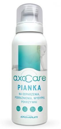 AxoCare, pianka na odparzenia, podrażnienia, wysypki i pokrzywki, 85ml