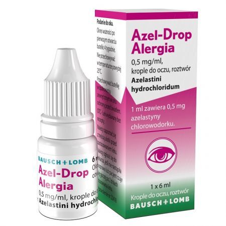 Azel-Drop Alergia 0,5mg/ml, krople do oczu, 6ml