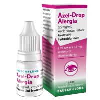 Azel-Drop Alergia 0,5mg/ml, krople do oczu, 6ml