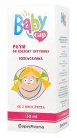 BabyCap, płyn do higieny intymnej dla dziewczynek, od 2 roku życia, 150ml