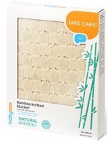 BabyOno, kocyk dzianinowy bambusowy, beżowy, 75cm x 100cm, 1479/01, 1 opakowanie