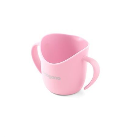 BabyOno, kubek treningowy Flow, różowy, po 6 miesiącu, 1463/04, 120ml