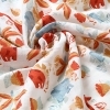 BabyOno, pieluchy muślinowe, błękitno-pomarańczowe, 70cmx70cm, 348/07, 3 sztuki