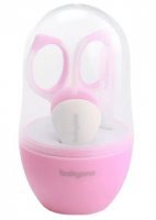 BabyOno, zestaw do pielęgnacji paznokci, różowy, 398/02, 1 zestaw