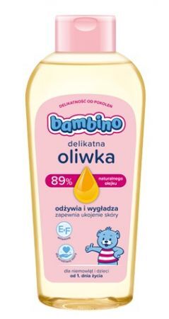 Bambino, delikatna oliwka dla niemowląt i dzieci, od 1 dnia życia, 300ml