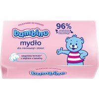 Bambino, mydło w kostce, od urodzenia, 90g