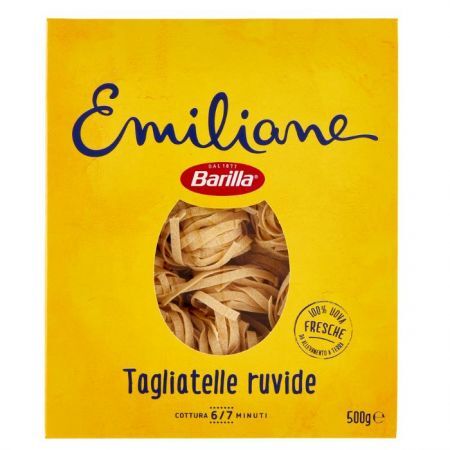 Barilla Emiliane, włoski makaron jajeczny, Tagliatelle ruvide, 500g