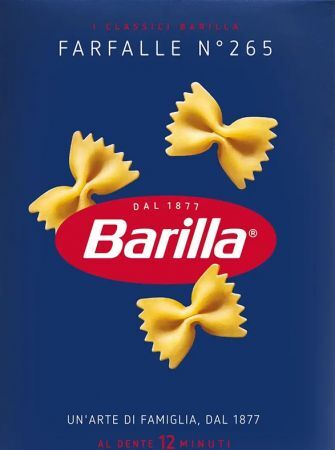 Barilla, włoski makaron, Farfalle N°265, 500g