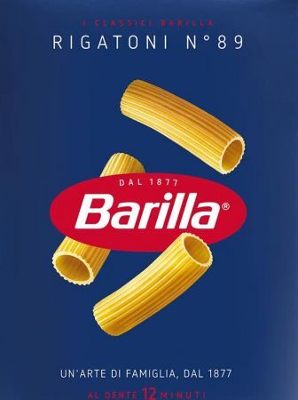 Barilla, włoski makaron, Rigatoni N°89, 500g