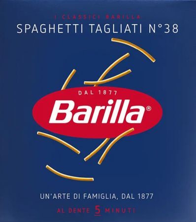 Barilla, włoski makaron, Spaghetti Tagliati N°38, 500g