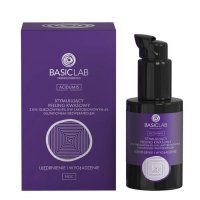 BasicLab Acidumis, Ujędrnienie i Wygładzenie, stymulujący peeling kwasowy, kwas glikolowy 8%, kwas laktobionowy 4%, na noc, 30ml