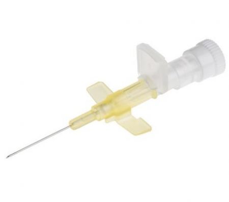 BD Wenflon Neoflon 0,7mm x 19mm, żółty, 1 sztuka