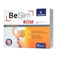 Be Slim Fast, 60 tabletek