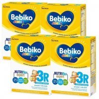 Bebiko Junior 3R NutriFlor Expert z kleikiem ryżowym, mleko modyfikowane, po 1 roku życia, czteropak (4x800g)