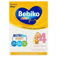 Bebiko Junior 4 NutriFlor Expert, mleko modyfikowane, po 2 roku życia, 800g