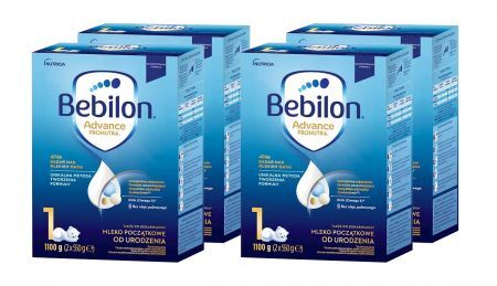 Bebilon 1 Advance, mleko początkowe, dla niemowląt od urodzenia, czteropak (4x1100g) DARMOWA DOSTAWA