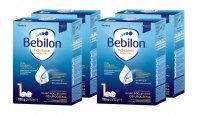Bebilon 1 Advance, mleko początkowe, dla niemowląt od urodzenia, czteropak (4x1100g)