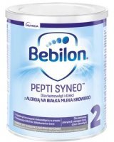Bebilon Pepti Syneo 2, mleko następne, dla dzieci z alergią na mleko krowie, po 6 miesiącu życia, 400g