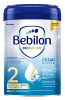Bebilon Profutura CesarBiotik 2, mleko następne dla niemowląt po 6 miesiącu życia, urodzonych przez cesarskie cięcie, 800g