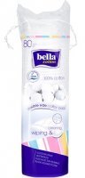 Bella Cotton, płatki kosmetyczne okrągłe, 80 sztuk