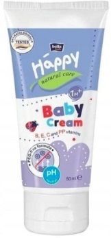 Bella Happy Natural Care, ochronny krem  dla dzieci, od 1 miesiąca życia, 50ml