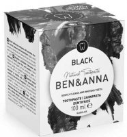 Ben&Anna, pasta do zębów wybielająca, bez fluoru, z węglem aktywnym, 100ml