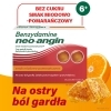 Benzydamine Neo-Angin 3mg, smak miodowo-pomarańczowy, po 6 roku życia, 20 pastylek do ssania