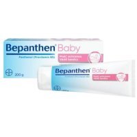 Bepanthen Baby, maść ochronna przeciw odparzeniom pieluszkowym, od urodzenia, 200g