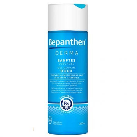 Bepanthen Derma, żel do mycia ciała, skóra sucha i wrażliwa, 200ml
