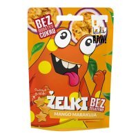 BeRAW! Kids, żelki, mango, marakuja, bez dodatku cukru, 35g
