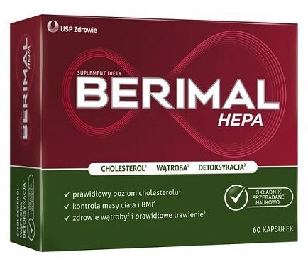 Berimal Hepa, 60 kapsułek