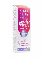 Biała Perła Max Protect Extra White, pasta do zębów zapobiegająca próchnicy, 75ml