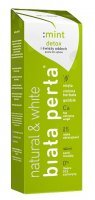 Biała Perła Natural & White, pasta do zębów bez fluoru, Mint, 75ml
