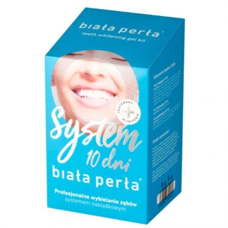 Biała Perła System 10 dni, profesjonalne wybielanie zębów systemem nakładkowym