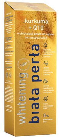 Biała Perła Whitening, bez przebarwień, pasta wybielająca do zębów, 75ml