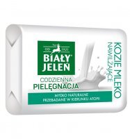 Biały Jeleń, Codzienna Pielęgnacja, mydło naturalne, kozie mleko, 100g